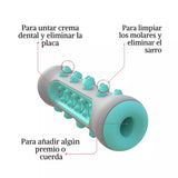 Juguete de Hueso de Goma para Cepillado de Dientes para Perros