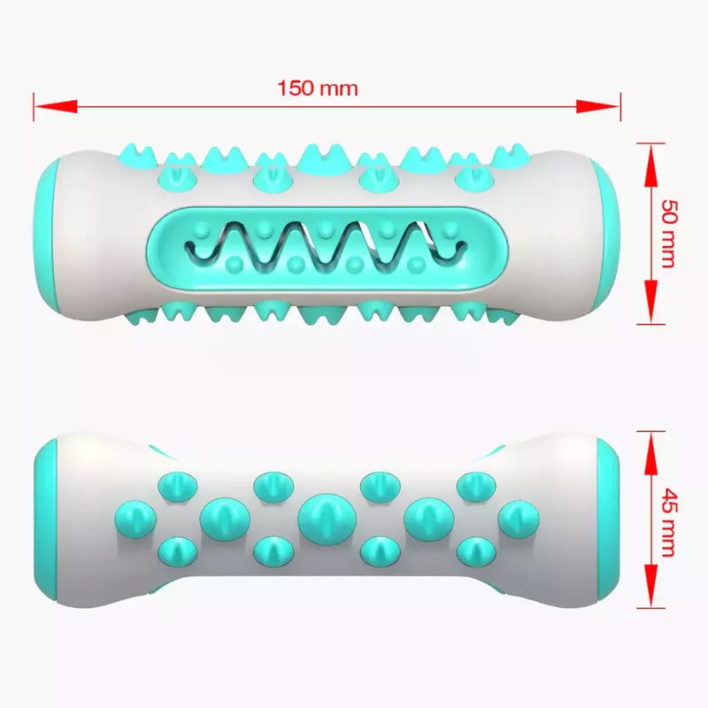 Juguete de Hueso de Goma para Cepillado de Dientes para Perros