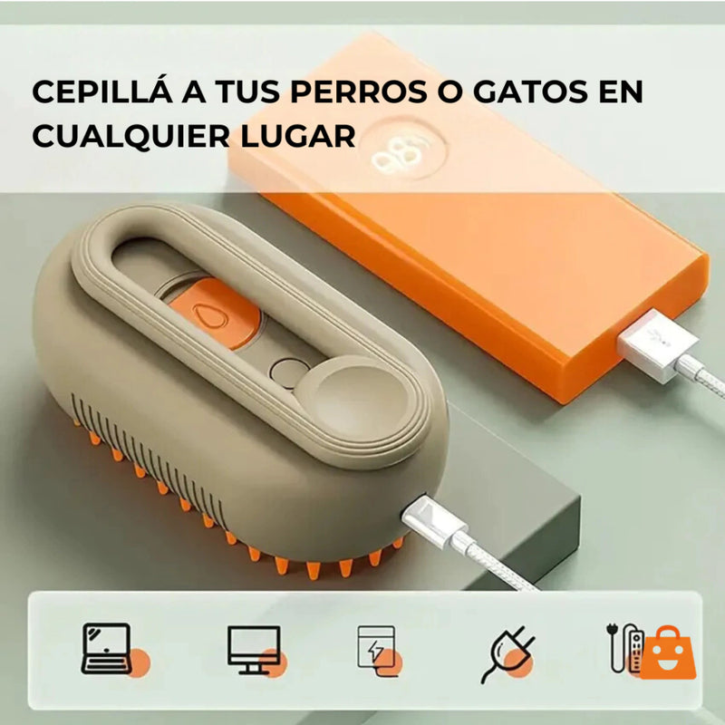 Cepillo eléctrico para mascotas