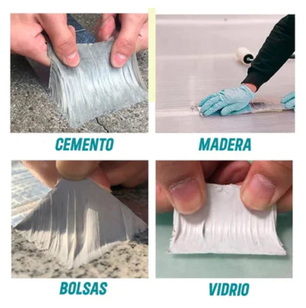 Cinta adhesiva impermeable para fugas